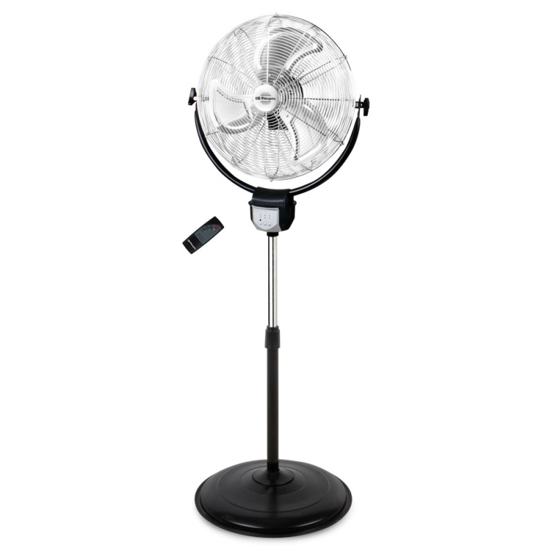 2 in 1 Industrial Fan (Stand and Wall), 3 Speeds, Remote Control, 120W | Industrial Fan | Fresh Air