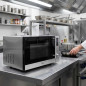 Forno a microonde Lacor Professional da 25 litri e 900 W | Forno a microonde da banco argento con grill | Forno a microonde a co