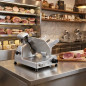 Lacor Professional Electric Meat Slicer, Stainless Steel | 250W Meat Slicer | 0-13mm Adjustment | Safety Switch