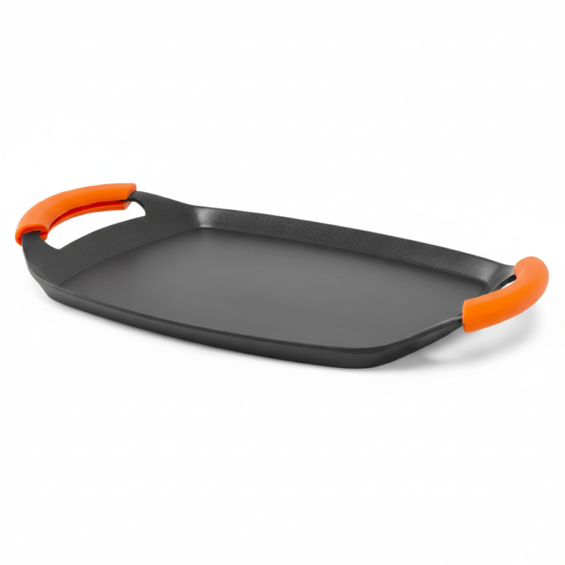 Plancha grill de aluminio fundido