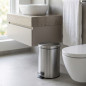 Bathroom Waste Bin with Pedal, Stainless Steel for Hotel, Restaurant | Hygienic Waste Bin 20.5x28 cm