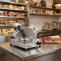 Lacor Professional Electric Meat Slicer, Stainless Steel | 150W Meat Slicer | 0-13mm Adjustment | Safety Switch