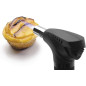 Chalumeau à gaz manuel pour la pâtisserie | Chalumeau de cuisine rechargeable au butane 65 ml | Usage professionnel et domestiqu