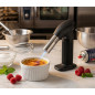 Manual Gas Torch for Baking | Refillable 65ml Butane Kitchen Torch | Professional and Home Use
