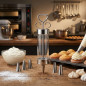 Pastry decorating gun with a capacity of 250 ml, dimensions 10x10x10 cm