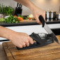 Dual 2-Stage Knife Sharpener | Carbide and Ceramic | Non-Slip Base | Smooth Edge | Dimensions 21.5x4.5x9 cm