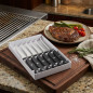 Ensemble de 6 couteaux à steak classiques à lame dentelée | Acier inoxydable | Couteau de table professionnel