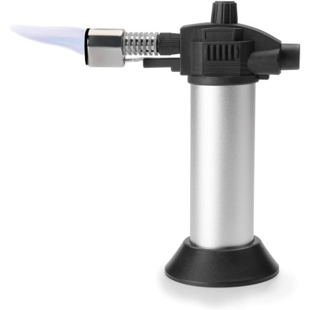 Pistola de Gas Manual para Reposteria | Soplete Cocina Butano Recargable 21 ml | Uso Profesional y Doméstico