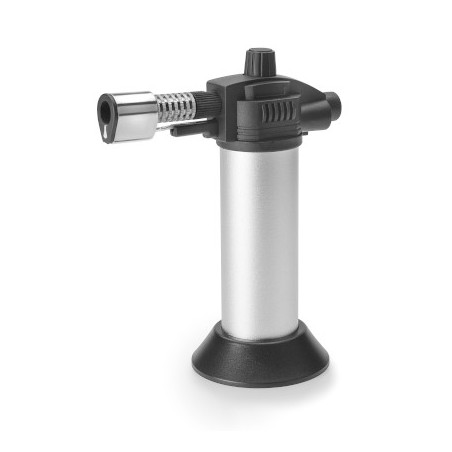 Chalumeau à gaz manuel pour la pâtisserie | Chalumeau de cuisine rechargeable au butane 21 ml | Usage professionnel et domestiqu