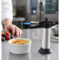 Cannello a gas manuale per la cottura | Cannello da cucina a butano ricaricabile da 21 ml | Uso professionale e domestico