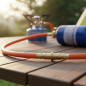 Hose for quick connection of Gas 9 mm Butane Brass, Kitchen, Camping Gas, Water