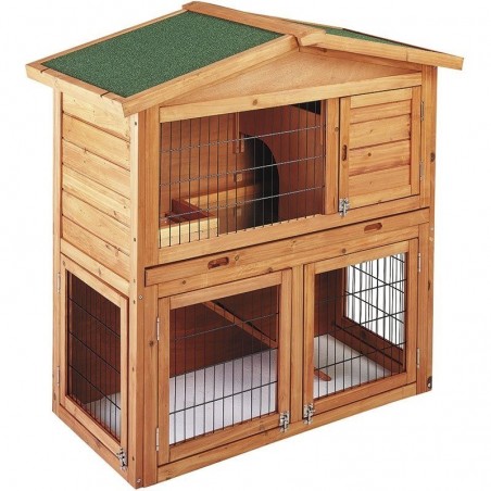 Wooden chicken coop model Prague 102x55x100 cm
