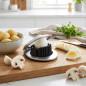 Coupe-œufs double usage, 10 x 7 x 10 cm | Coupe les œufs, les pommes de terre bouillies ou les champignons en triangles ou en fi