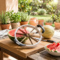 Cortador de Sandia y Melon 12 porciones Ø25 cm Lacor | Cortadora de frutas | Herramienta profesional para cocina