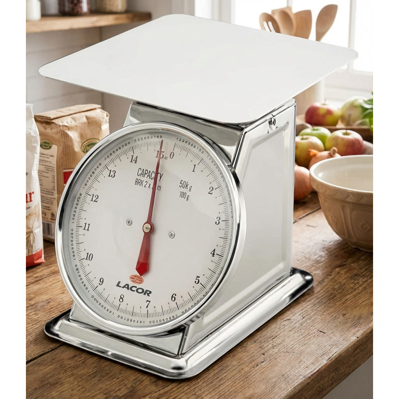 Vintage Kitchen Scale | Mechanical Scale 15 kg/50 g | Kitchen Scale