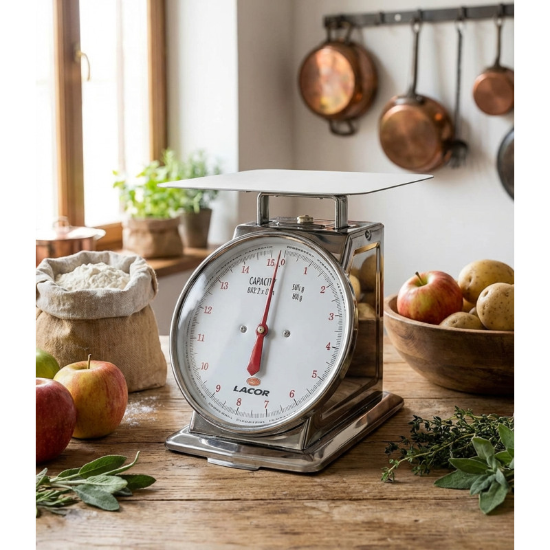 Vintage Kitchen Scale | Mechanical Scale 15 kg/50 g | Kitchen Scale
