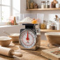 Bilancia da cucina 1 Kg - Graduazione 5 g | Bilancia da cucina analogica | Bilancia da cucina | Bilancia alimentare 10x10x10 cm