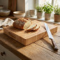 Tábua de corte de pão de madeira resistente 53x33 cm | Tábua de corte de pão