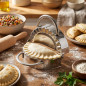 Stampo per empanada in acciaio inox da 10 cm | Tagliapasta e sigillante
