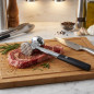 Attendrisseur de viande en maillet avec manche en caoutchouc 24 x 7 x 30 cm | Ustensile de cuisine Attendrisseur de viande en maillet avec manche en caoutchouc 24 x 7 x 30 cm | Ustensile de cuisine