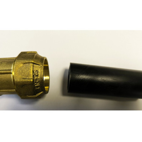 Codo hembra Latón para tuberia de polietileno
