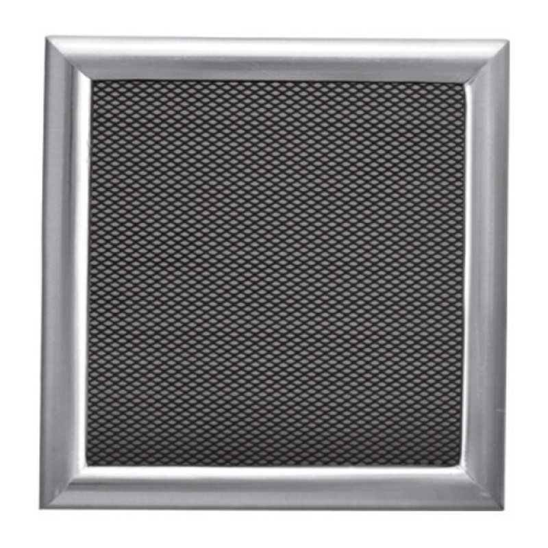 Rejilla Aireación Metal con Premarco 20x20 cm Acero | Ventilación y Conductos Rejilla Aireación Metal con Premarco 20x20 cm Acero | Ventilación y Conductos