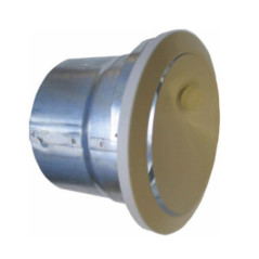 Hot Air Outlet Ø100 mm | Diffuser for Heating Ducts, Chimneys and Stoves
