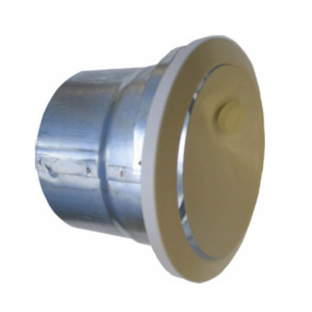 Sortie d'air chaud Ø100 mm | Diffuseur pour conduits de chauffage, cheminées et poêles