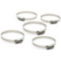 Pack 5 Abrazadera Acero Inoxidable 55-170 mm | Instalaciones Fontanería y Riego