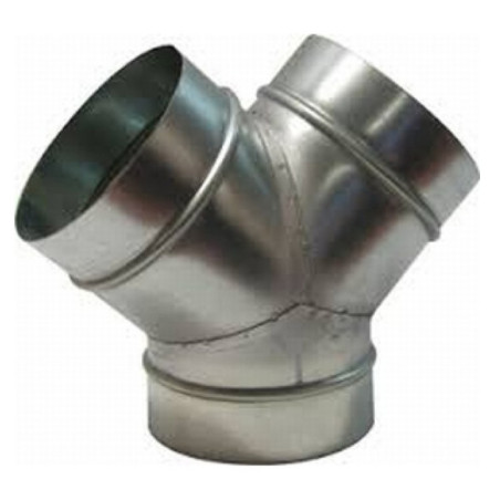 Acciaio zincato per distribuzione aria calda Ø80 mm | Condotti aria