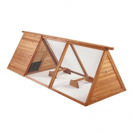 Bristol wooden chicken coop 280x100x80 cm