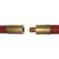 Tige de ramonage rouge professionnelle 1,5 m | Nettoyage des conduits et des cheminées Tige de ramonage rouge professionnelle 1,5 m | Nettoyage des conduits et des cheminées