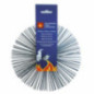 Limpador de Chaminé Redondo de Aço Ouriço Ø25 cm | Limpeza de Chaminés e Condutos de Fumaça
