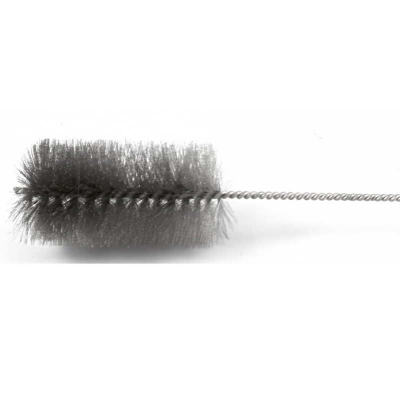 Escova de aço para limpeza de caldeiras e chaminés, 1 m, escova 13x5 cm | Uso profissional