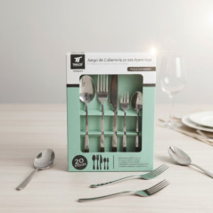 20-Piece Stainless Steel Cutlery Set | Professional 4mm Cutlery Set | Durable Kitchenware | 4 Place Settings