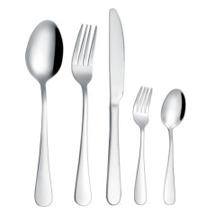 Cuberteria Acero Inoxidable 20 Piezas | Juego de Cubiertos Profesional 4mm | Menaje de Cocina Resistente | 4 Servicios