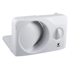 Cortafiambres Electrico de Acero Inoxidable | Maquina de Cortar Fiambre 180W | Ajuste Grosor 0 a 15mm | Interruptor de Seguridad