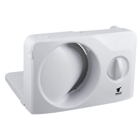 Cortafiambres Electrico de Acero Inoxidable | Maquina de Cortar Fiambre 180W | Ajuste Grosor 0 a 15mm | Interruptor de Seguridad