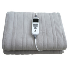 Electric Blanket for Beds 130W | Electric Blanket 160x130cm | 10 Heat Levels | Bed Warmer with 9h Timer