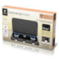 3-Burner Gas Stove with Lid | Portable Cooker | Butane and Propane Gas | Stainless Steel Body | Adjustable Heat