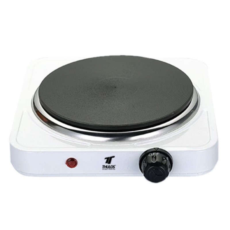Hornillo Electrico 1 Fuego | Placa de Cocina Electrica 1000W 1 Quemador | Cocina Portatil 23.5x21x6.5 cm | Placa para Camping
