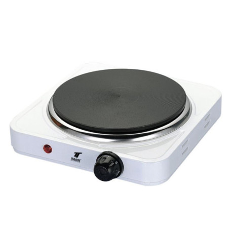 Hornillo Electrico 1 Fuego | Placa de Cocina Electrica 1000W 1 Quemador | Cocina Portatil 23.5x21x6.5 cm | Placa para Camping