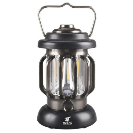 Lanterna da campeggio a LED ricaricabile 230 lumen | Luce regolabile | Lanterna portatile con manico pieghevole | Ideale per il