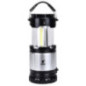 Rechargeable Camping Lantern with Power Bank | 1x1200mAh Battery | Portable Lantern with Solar and USB Type-C Charging