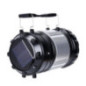 Rechargeable Camping Lantern with Power Bank | 1x1200mAh Battery | Portable Lantern with Solar and USB Type-C Charging