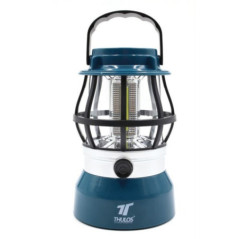 Rechargeable Camping Lantern with Solar and USB Type-C Charging | 1x1200mAh Battery | Portable Lantern with Foldable Handle