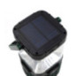 Lanterna de acampamento recarregável com carregamento solar e USB tipo C | Função repelente de mosquitos | Lanterna portátil com