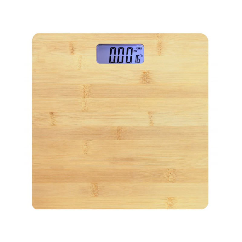 Balança Digital de Madeira para Banheiro | Peso com Precisão de 50g | Capacidade Máxima 180kg | 28x28x30cm | Visor em Kg ou Lb Balança Digital de Madeira para Banheiro | Peso com Precisão de 50g | Capacidade Máxima 180kg | 28x28x30cm | Visor em Kg ou Lb