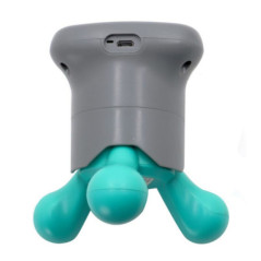 Masajeador Manual Portatil | Vibracion Intensa para Espalda, Cuello, Piernas | Recargable por USB | Para Relajacion Muscular