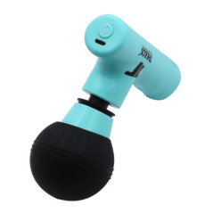 Tragbares Handmassagegerät | Intensive Vibration für Rücken, Nacken und Beine | USB-aufladbar | Zur Muskelentspannung